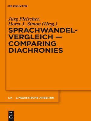 cover image of Sprachwandelvergleich – Comparing Diachronies